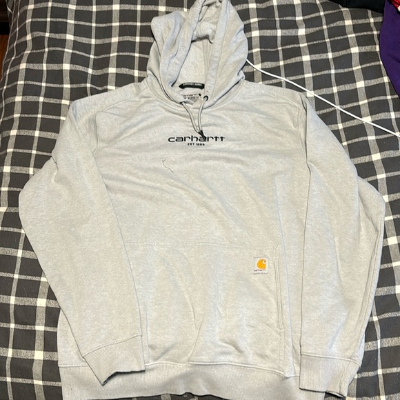 Carhartt Other - Grey carhartt relaxed fit hoodie
